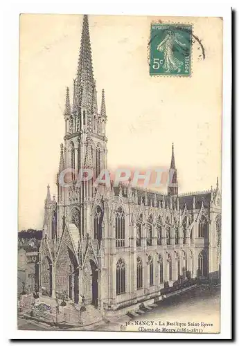 Nancy Ansichtskarte AK La basilique Saint Epvre Oeuvre de Morey (1863-1875)