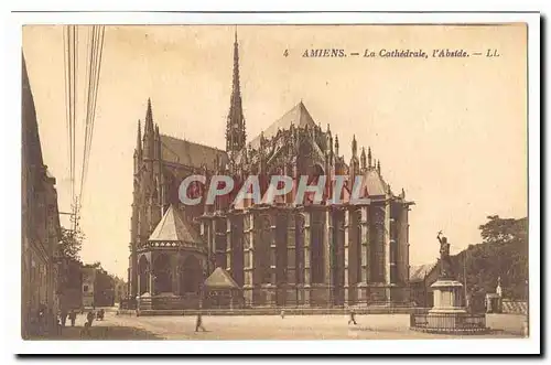Amiens Cartes postales La cathedrale l'abside