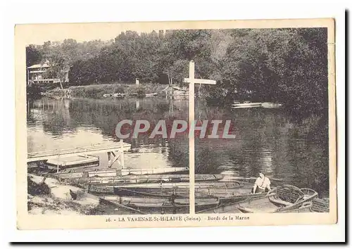 La VArenne Saint Hilaire Ansichtskarte AK Bords de la Marne