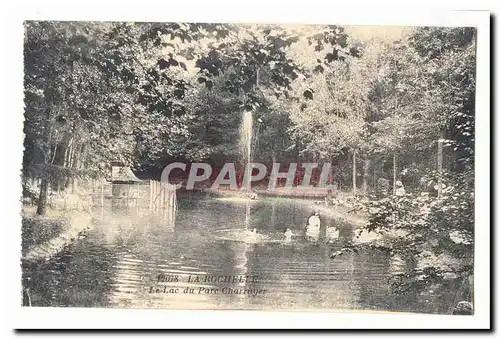 La Rochelle Ansichtskarte AK Le lac du parc Charruyer