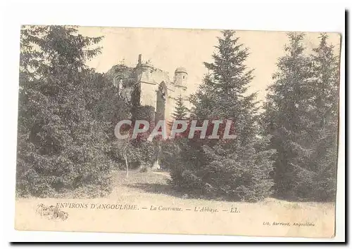 Environs d'Angouleme Cartes postales La Couronne L'abbaye