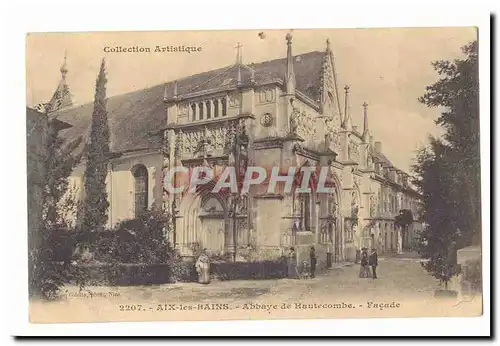 Aix les Bains Cartes postales Abbaye de Hautecombe Facade