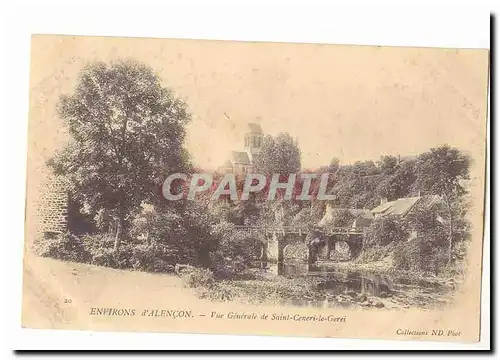 Environs d'Alencon Cartes postales Vue generale de Saint Celeri le Gerei