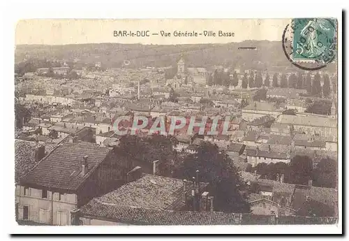 Bar le duc Cartes postales Vue generale Ville basse