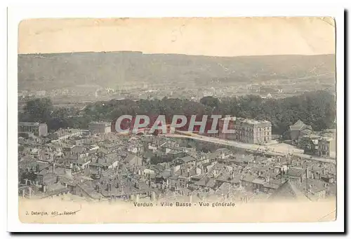 Verdun Ansichtskarte AK ville basse Vue generale