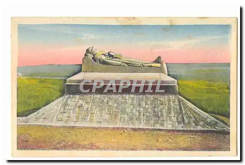 Douaumont Cartes postales Le soldat du droit Oeuvre du sculpteur Descatoire