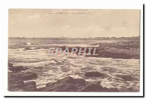 Presqu�ile de Quiberon Cartes postales Pointe de Beg er Vil