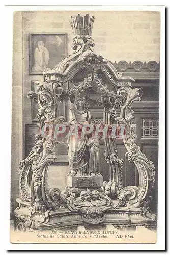 Sainte Anne d'auray Cartes postales Statue de Sainte Anne dans l'arche