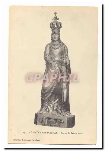 Sainte Anne d'auray Cartes postales Statue de Sainte Anne