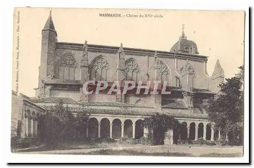 Marmande Cartes postales Cloitre du 16eme