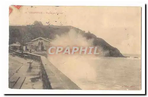 Granville Cartes postales Vagues au casino