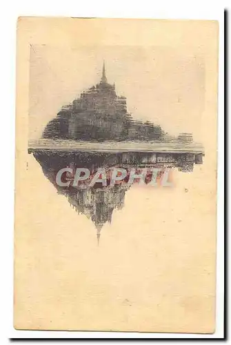 Le Mont Saint Michel Ansichtskarte AK Abbaye Vue generale Face Est