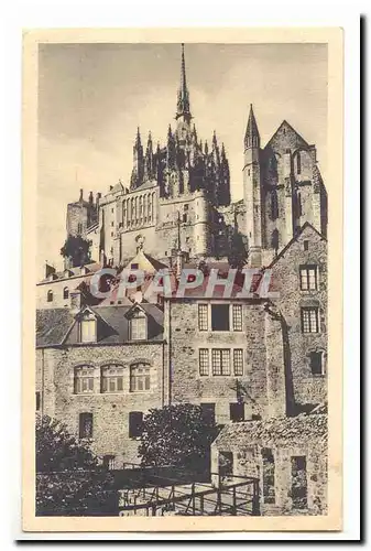 Le Mont Saint Michel Ansichtskarte AK Vue des remparts