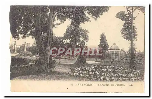 Avranches Ansichtskarte AK Le jardin des plantes