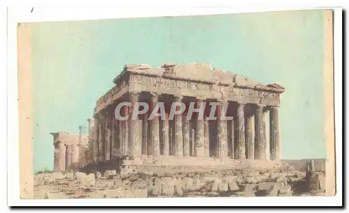 Grece Greece Ansichtskarte AK La Parthenon