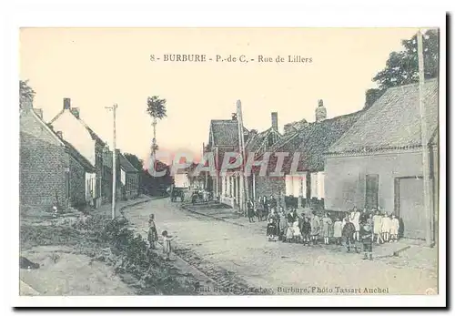 Burbure Ansichtskarte AK Rue de Lilliers (enfants) TOP