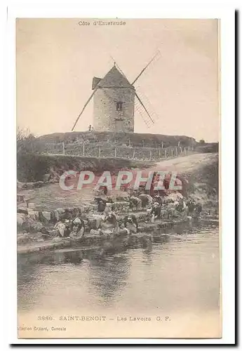 Saint Benoit (Vienne) Cartes postales Les lavoirs TOP (moulin mill)