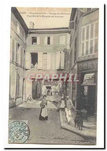 Etain Cartes postales Chmabre en l&#39air Vestiges de l&#39ancienne propriete de la marquise des Armoises TOP