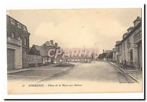 Formerie Cartes postales place de la mare aux Raines