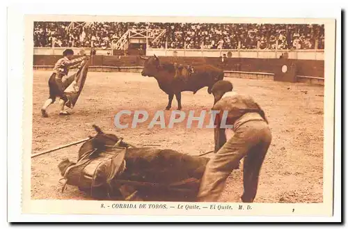 Corrida de Toros Cartes postales Le quite El quite