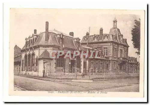 Persan Cartes postales Mairie et poste
