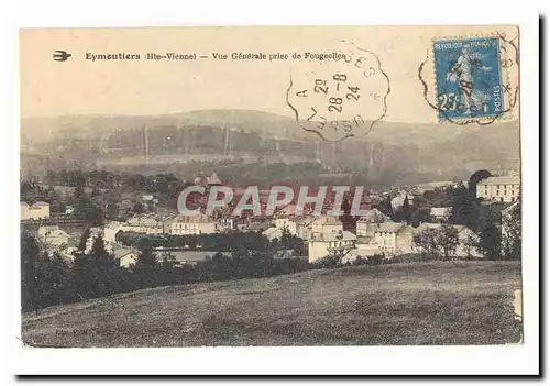 Eymoutiers Ansichtskarte AK Vue generale prise de Fougeolles