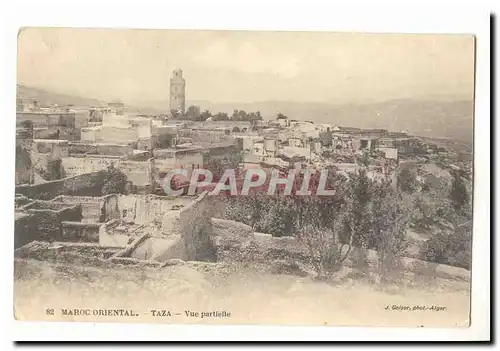Maroc oriental Cartes postales Taza Vue partielle