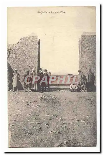 MAroc M'Coun Cartes postales Porte de l'est