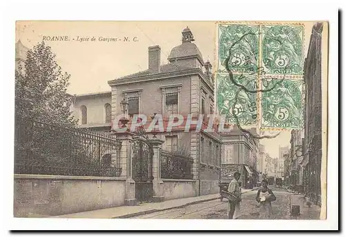 Roanne Cartes postales Lycee de garcons