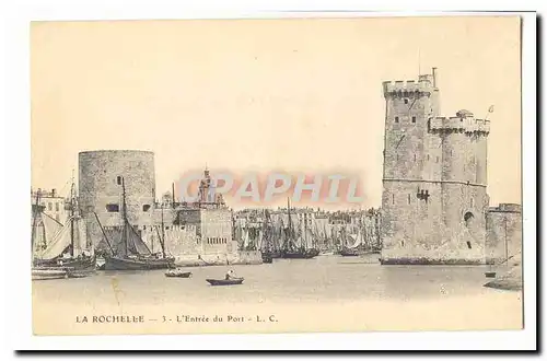 La Rochelle Cartes postales Entree du port