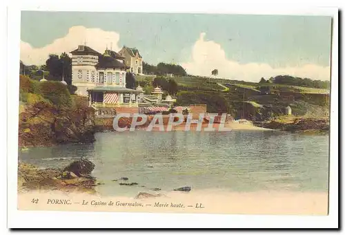 Pornic Cartes postales Le casino de Gourmalon Maree haute