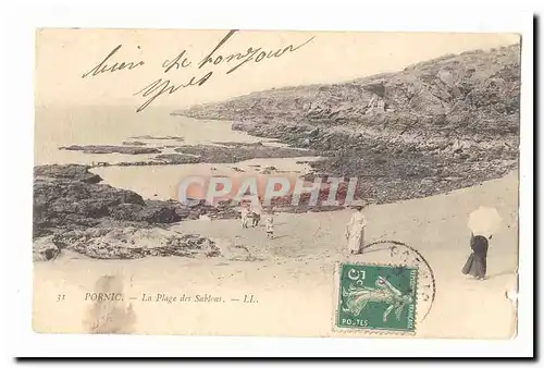 Pornic Cartes postales La plage des Sablons