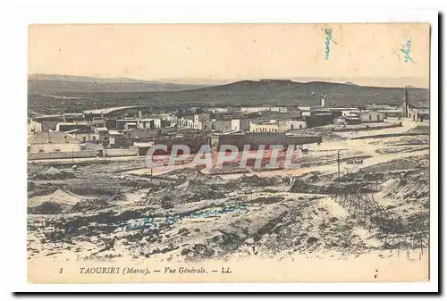 Maroc Taouriri Cartes postales Vue generale