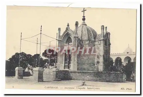 Tunisie Carthage Ansichtskarte AK Ancienne chapelle Saint Louis