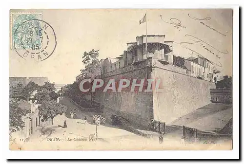 Algerie Cartes postales Oran Le chateau Neuf