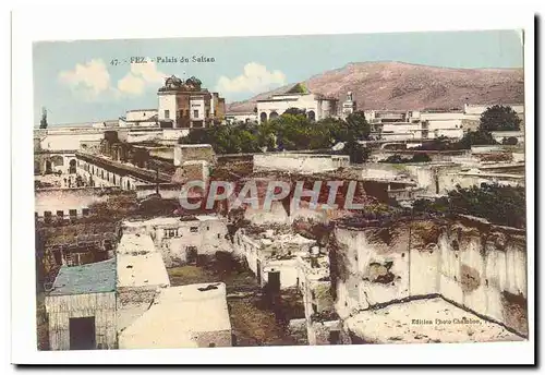 Maroc Fez Cartes postales Palais du sultan