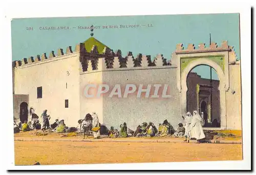 Maroc Casablanca Cartes postales Marabout de Sidi Belyout