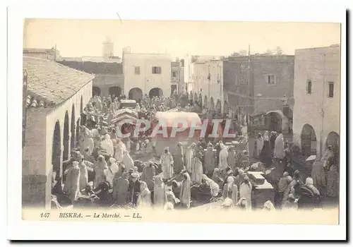 Algerie Biskra Cartes postales Le marche