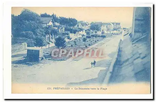 Prefailles Cartes postales La descente vers la plage