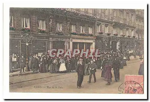 Paris Cartes postales Rue de la Paix