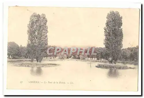 Amiens Ansichtskarte AK Le parc de la Hotoie