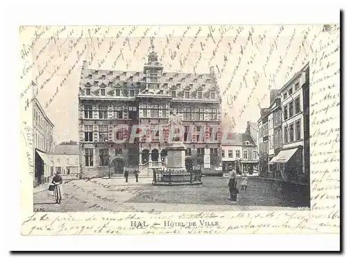 Belgique Hal Cartes postales Hotel de ville