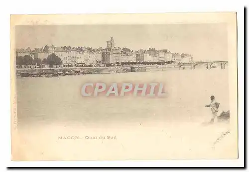 Macon Cartes postales Quai du Sud