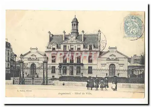 Argenteuil Cartes postales Hotel de ville (enfants animee)