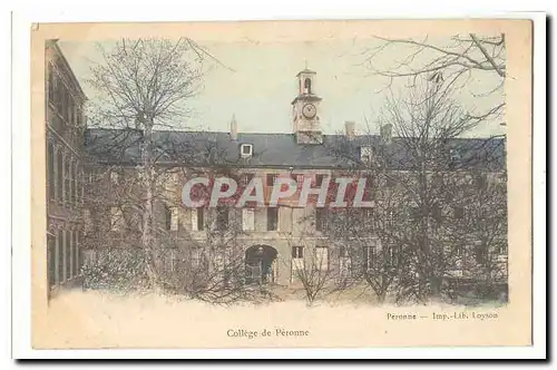 Peronne Cartes postales College