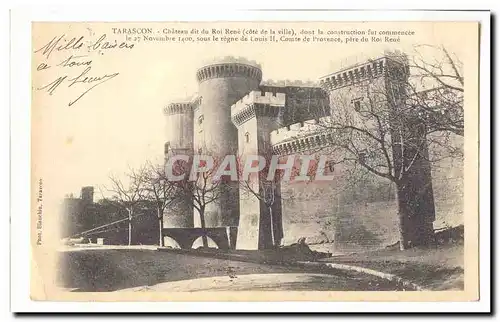 Tarascon Cartes postales Chateau dit du roi Rene Louis II comte de provence pere du roi Rene