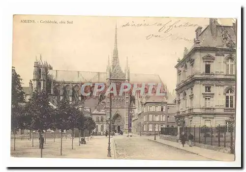 Amiens Cartes postales Cathedrale cote sud