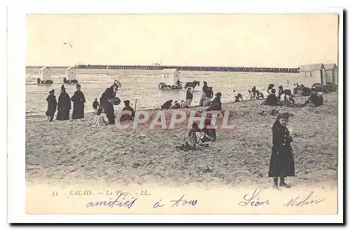 Calais Cartes postales La plage