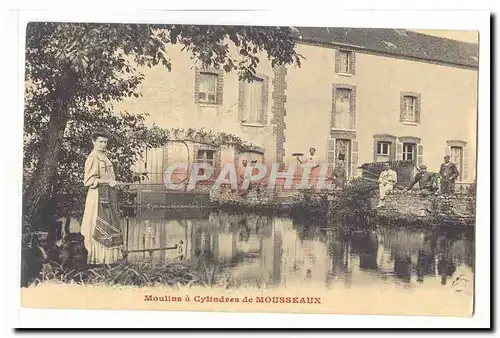 Ansichtskarte AK Moulins a cylindres de Mousseaux