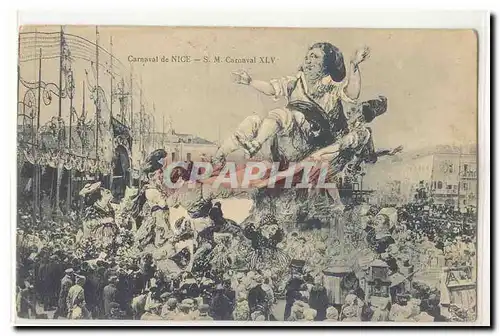 Carnaval de Nice Cartes postales SM Carnaval XLV TOP